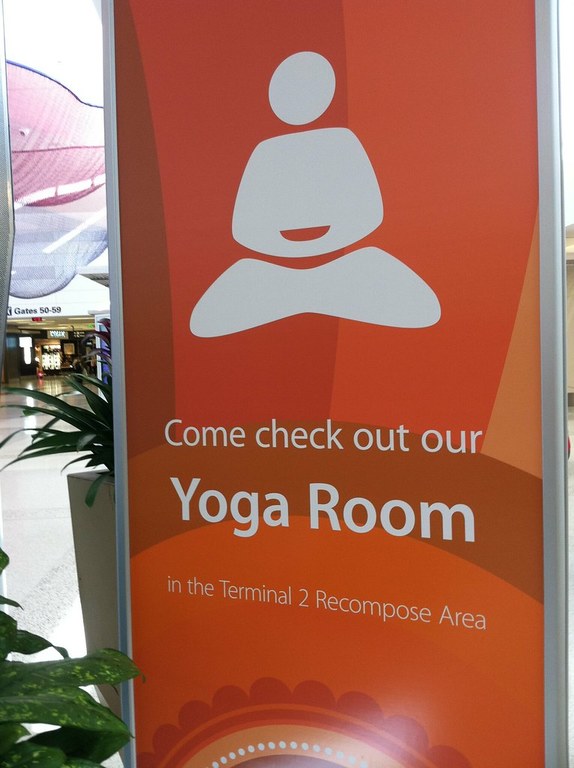 things to do in san francisco airport | do some yoga at the yoga room