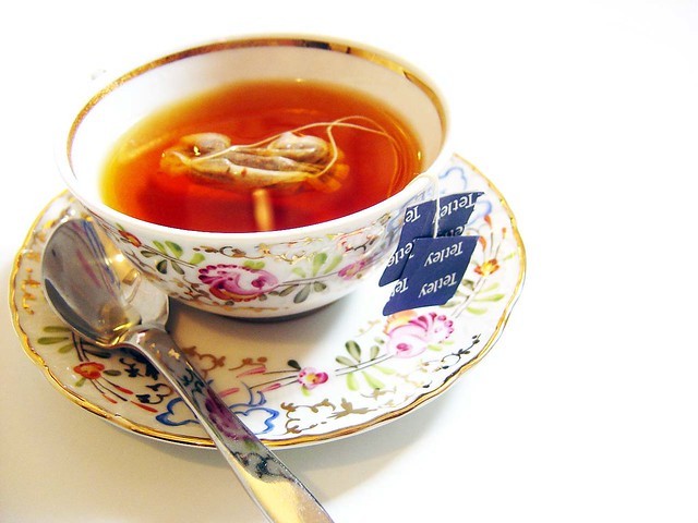 { Hot tea }
