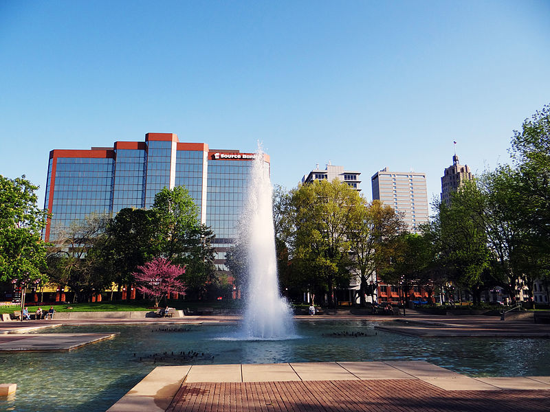 Freimann Square, Fort Wayne, Indiana, May 2014