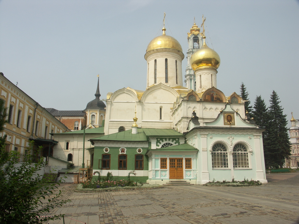The Trinity Cathedral in Trinity Lavra of St. Sergius 06