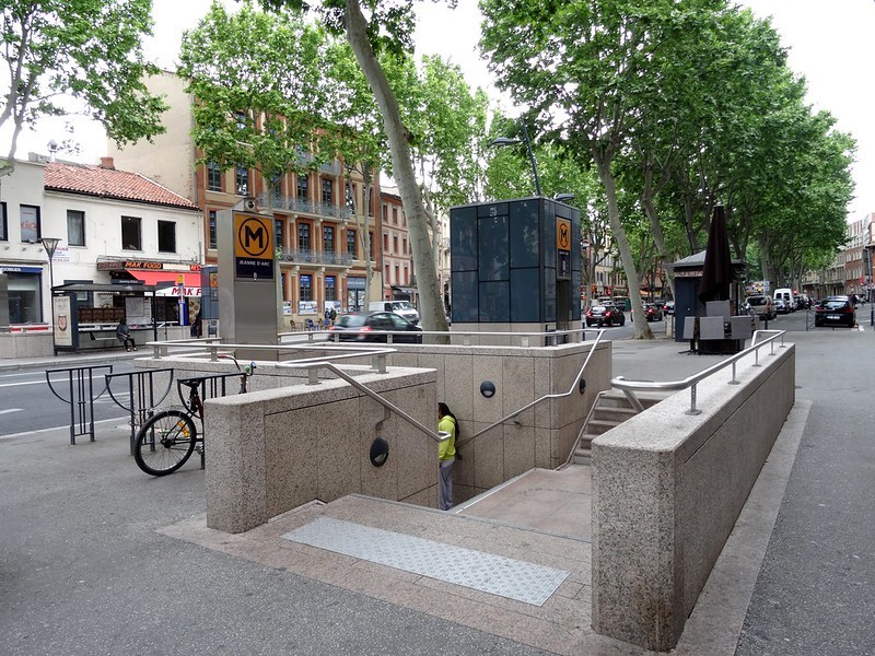 Topulouse - Métro - Jeanne d'Arc