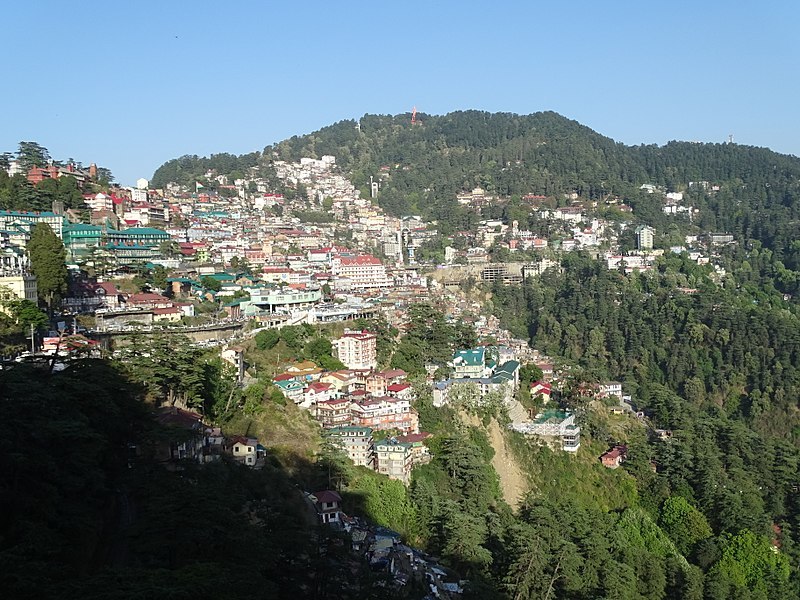 View over Shimla - Himachal Pradesh - India (26510890151)