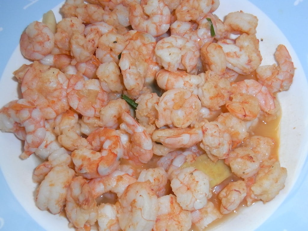 HK food seafood Shrimps 蝦仁 Prawns June-2012