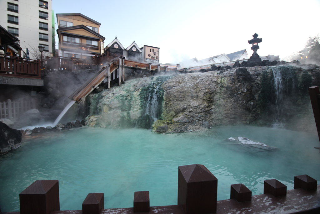 Kusatsu Yubatake hot springs