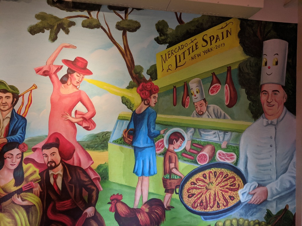 Mercado Little Spain in the Hudson Yards