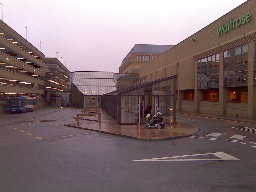 Peterborough (Queensgate) Bus Station Dec 2012