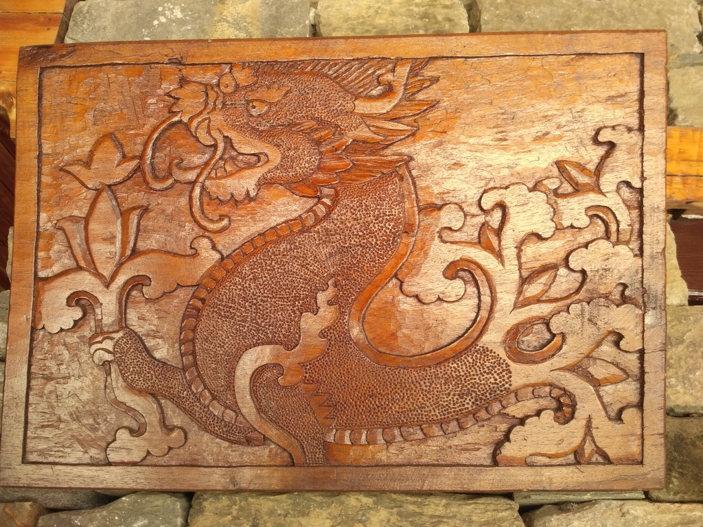 Wood carvings in Naggar Castle - 2