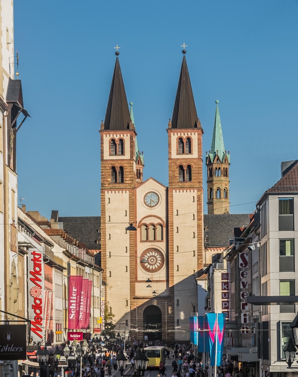St. Kilian's Cathedral in Wurzburg 01