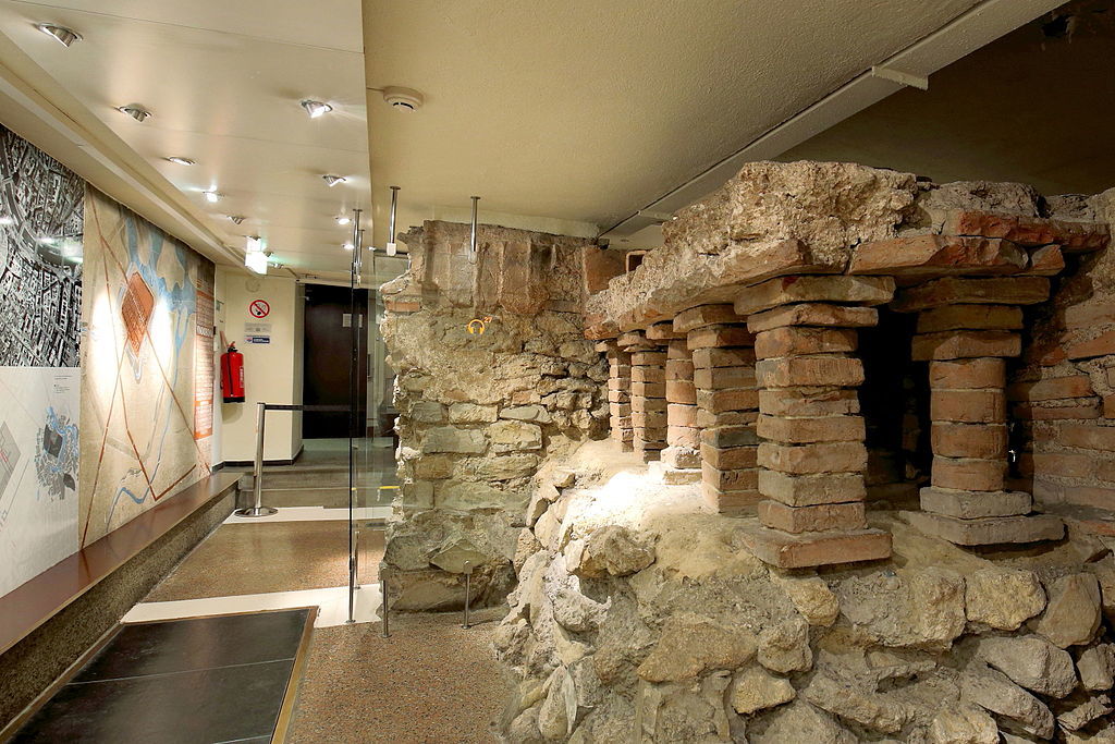 Wien - Römermuseum, Untergeschoß