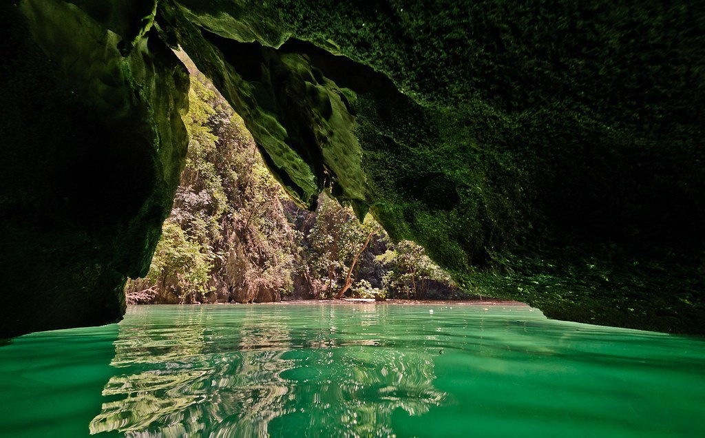 Emerald Cave, Koh Lanta, Thailand