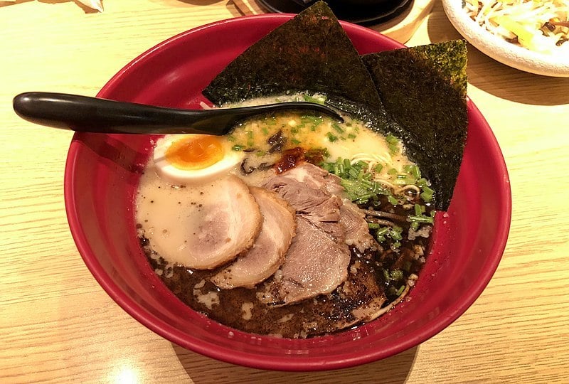 Akamaru Special ramen at Ippudo Beijing Oriental Plaza (20180821145838)