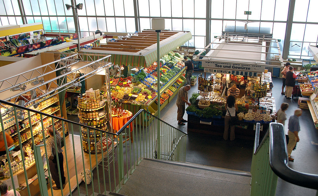Kleinmarkthalle Frankfurt Empore