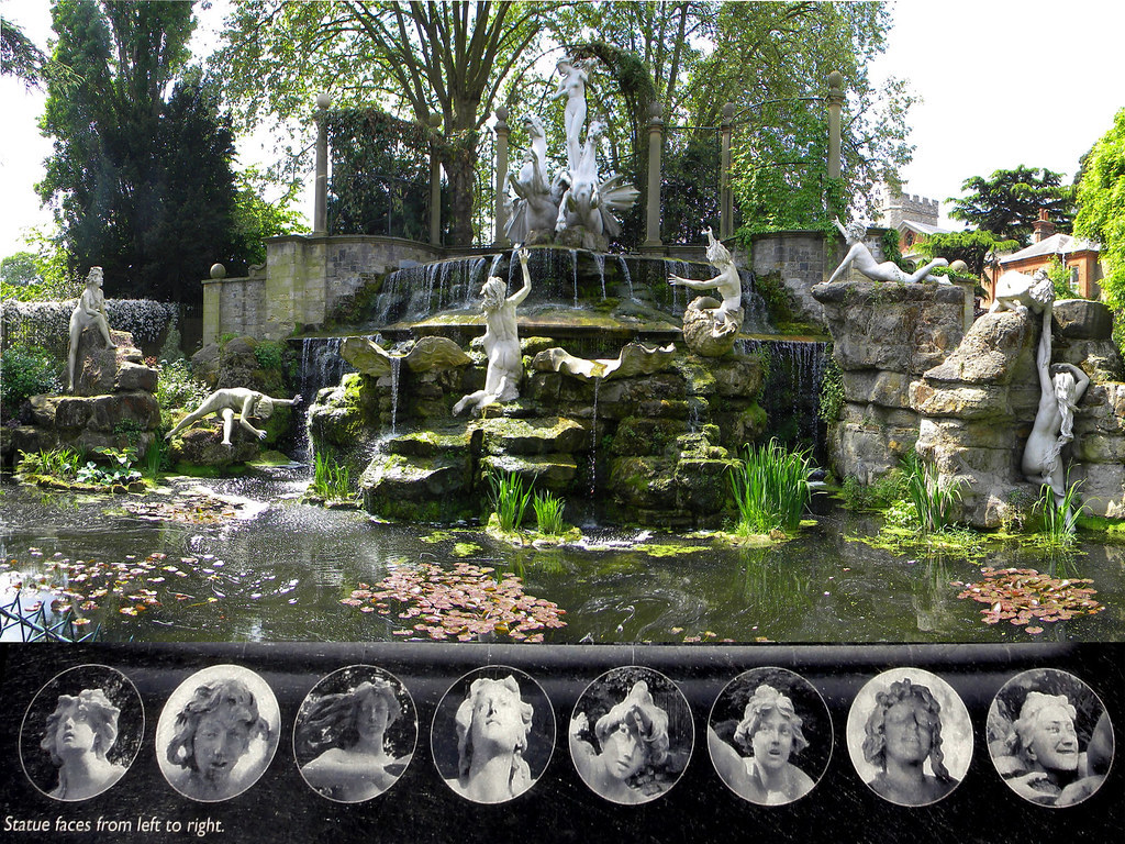 York House Garden Statues