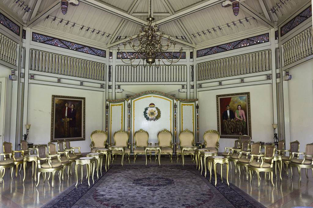 Entertainment room at Mangkunegaran Palace