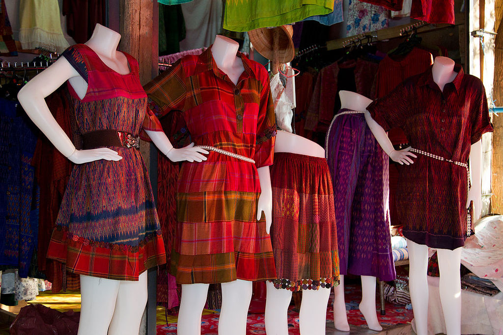 Thai Silk Dresses - Ban Tha Sawang