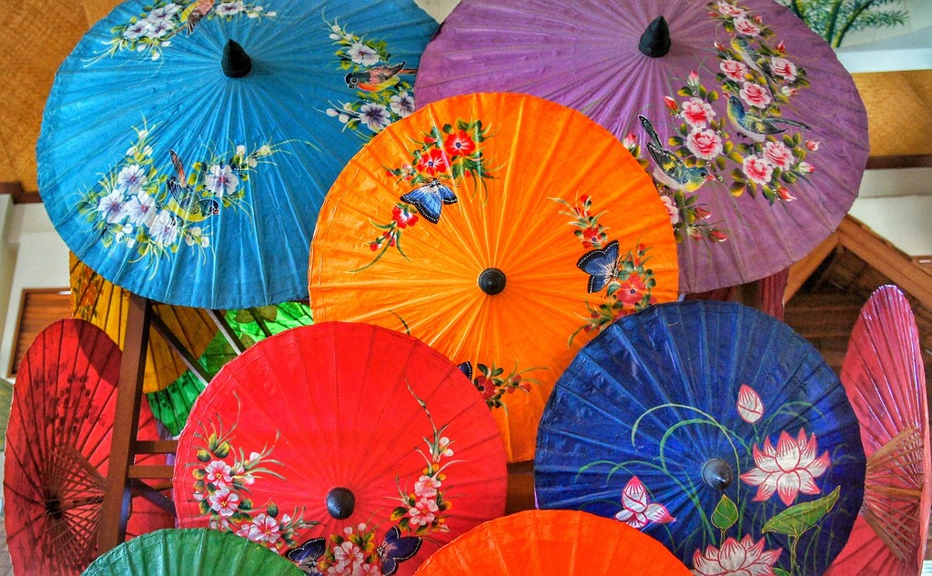 Handmade Sa Paper Umbrella
