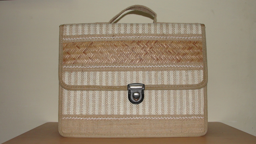 A bamboo bag