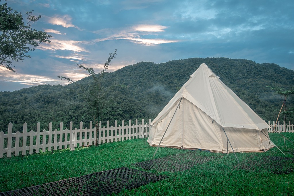 Camping with a view