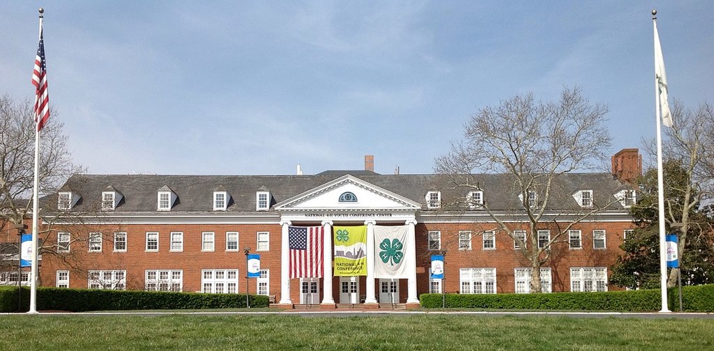 National 4-H Youth Conference Center where Agriculture Secretary Tom Vilsack spoke with National Youth Leadership, on Monday, April 8, 2013, in Chevy Chase, MD