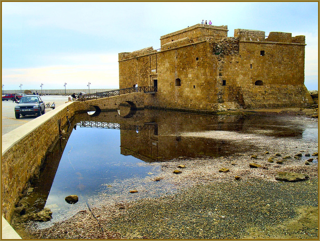 MOOORISH FORT IN PAPHOS. CYPRUS.