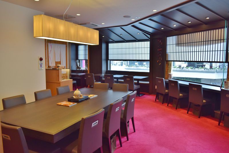 Interior of Kouro An Tearoom