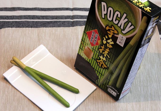 Glico Giant Pocky Uji Macha flavour