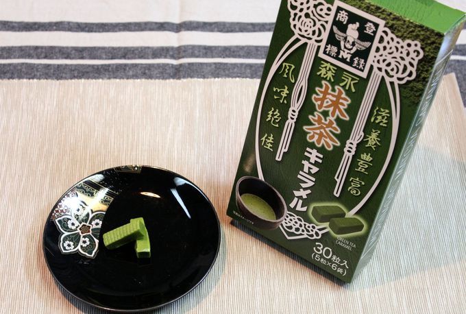 Morinaga Caramel Macha flavour