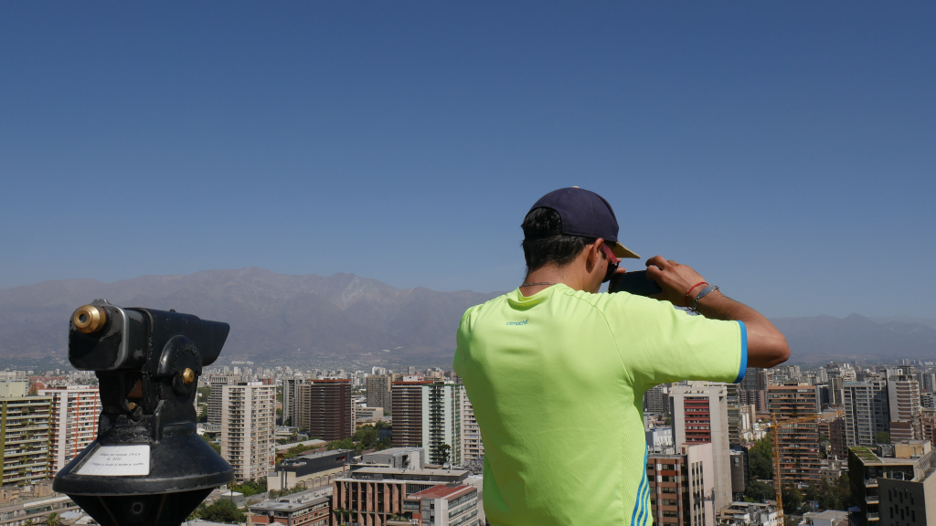 The viewpoint at the top