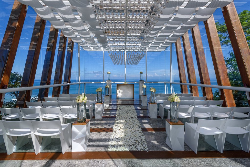 a place designed for wedding proposals, in uluwatu, bali