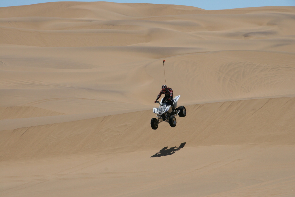 Quad-Bike Dune Jump