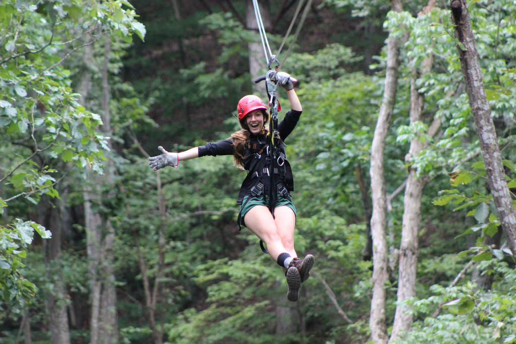 Virginia Canopy Tour Zipline Spring