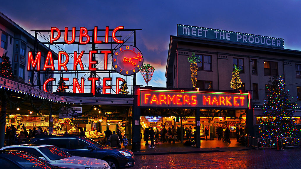 Pike Place Market Entrance