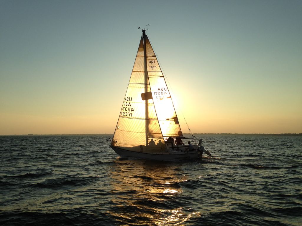 boston harbor boat sailing