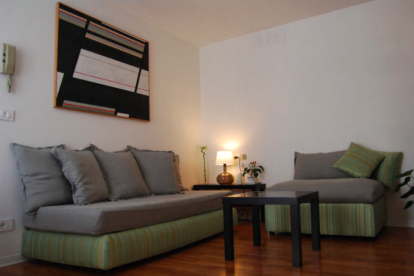 Living room at Zobenigo Apartment