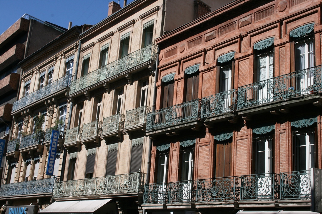 Buildings in Toulouse, France