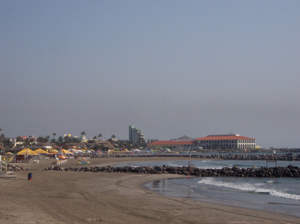 Playa Villa del Mar-Puerto de Veracruz-Mexico