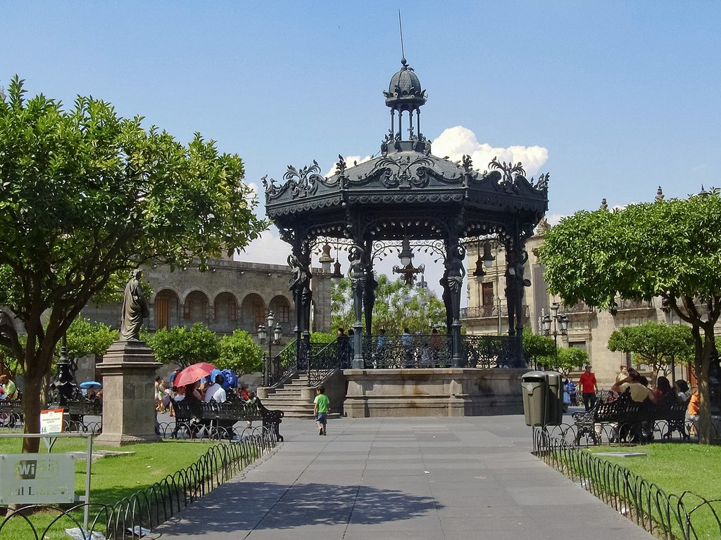 Plaza de armas Guadalajara