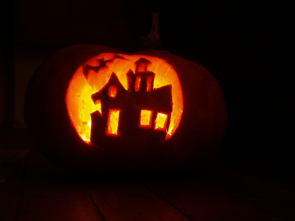 Pumpkin craft for Halloween