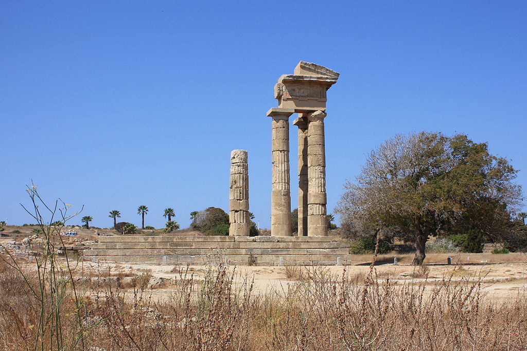 Acropolis of Rhodes Temple