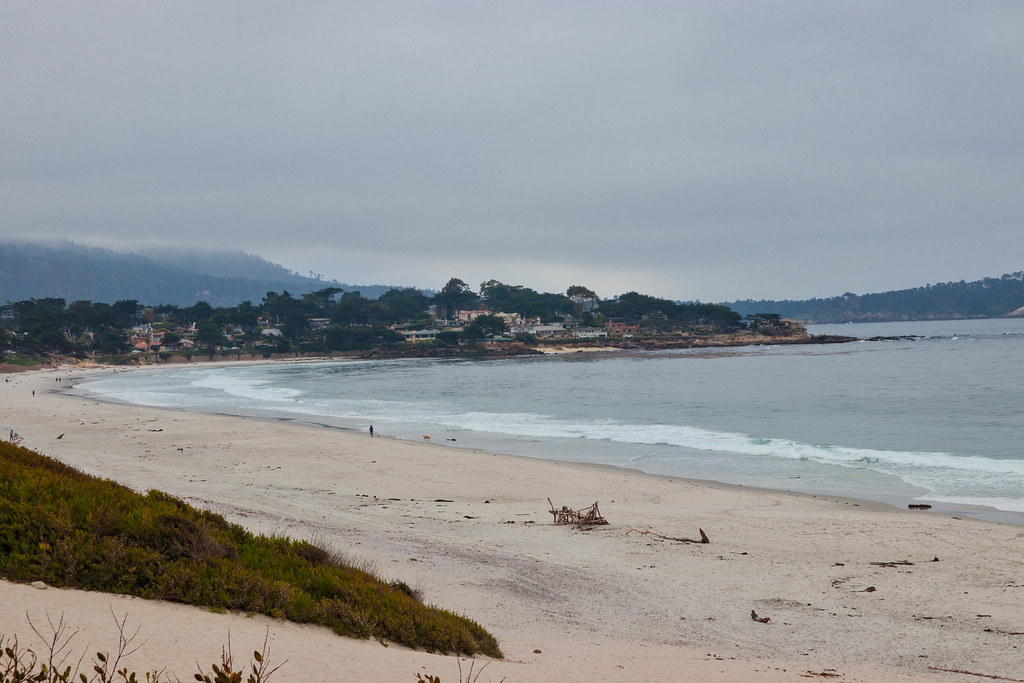Carmel Beach in the June Gloom