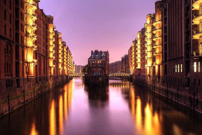 Hamburg speicherstadt