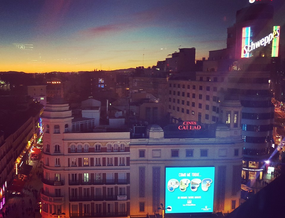 View from the Gourmet Experience food hall's deck