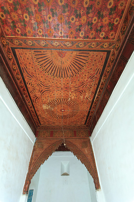Plafont de chambre interieur de la Douiria