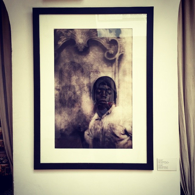 Thrilled to have had the opportunity to meet the founder of Maison de Photographie de Marrakech this morning, who gave us a private introduction to the founding of the museum and his reasoning behind it. This piece is from the early 20th century of a youn