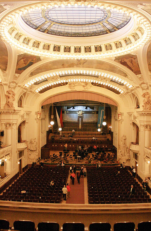 Prague Municipal Smetana Hall - Venue for Prague Spring International Music Festival
