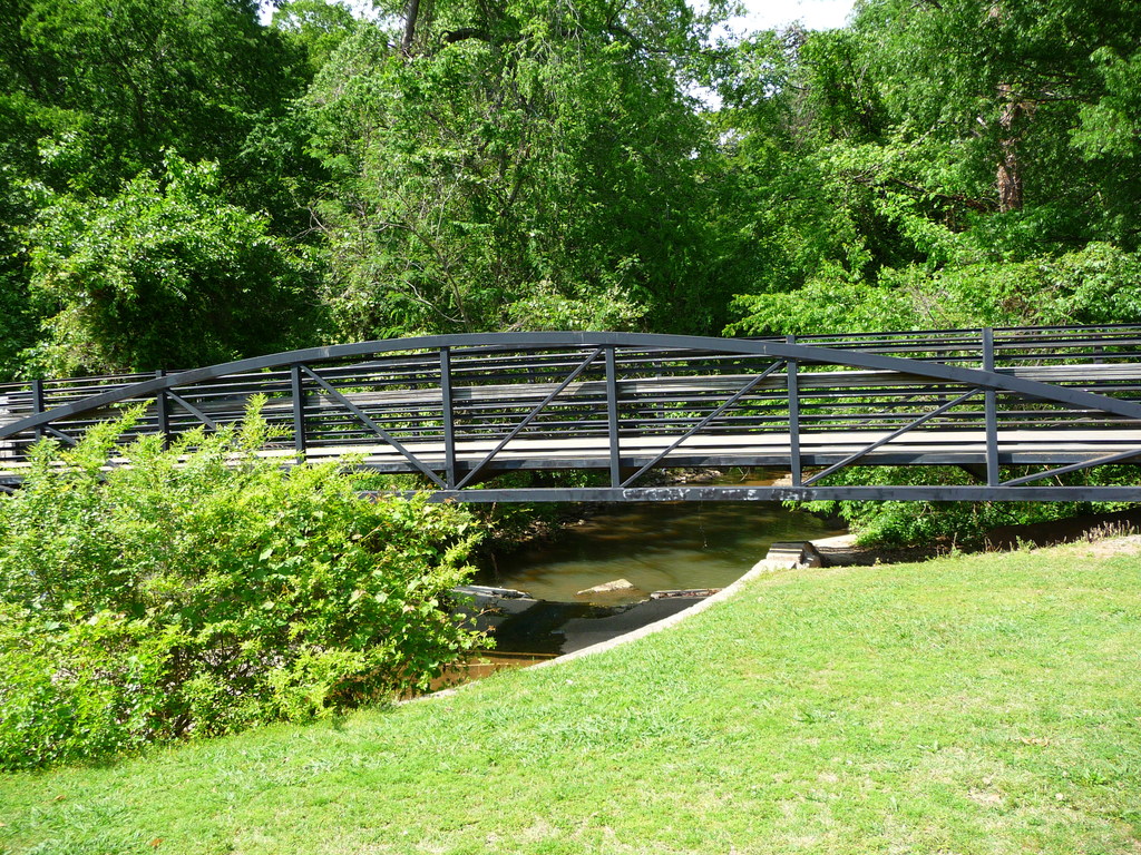 Candler Park - Bridge over creek