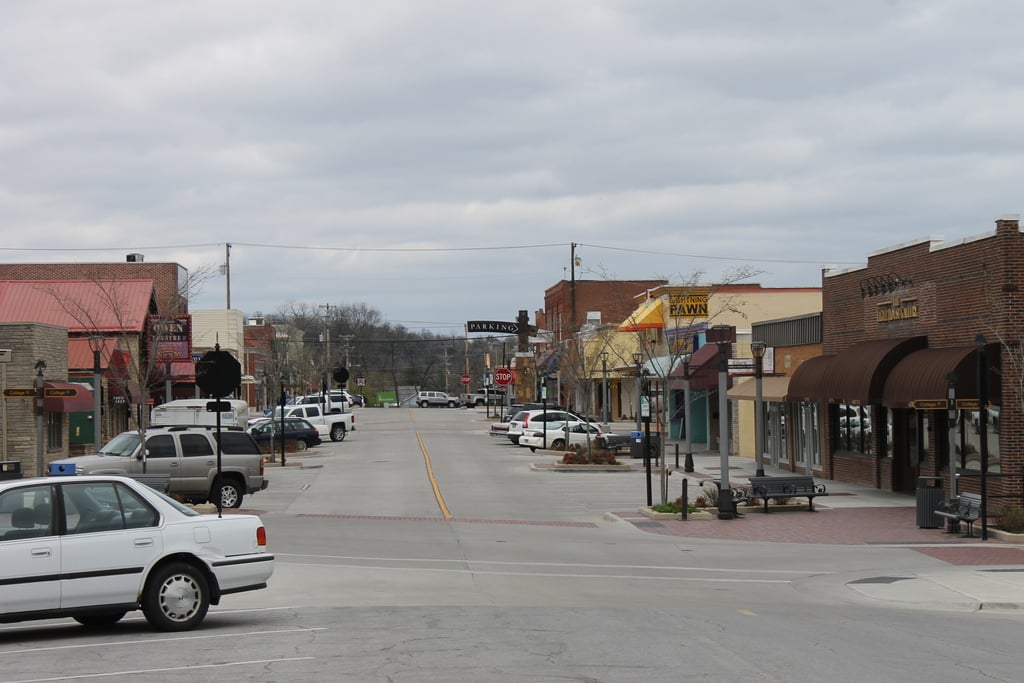 Glimpse of downtown Branson, MO IMG 1726
