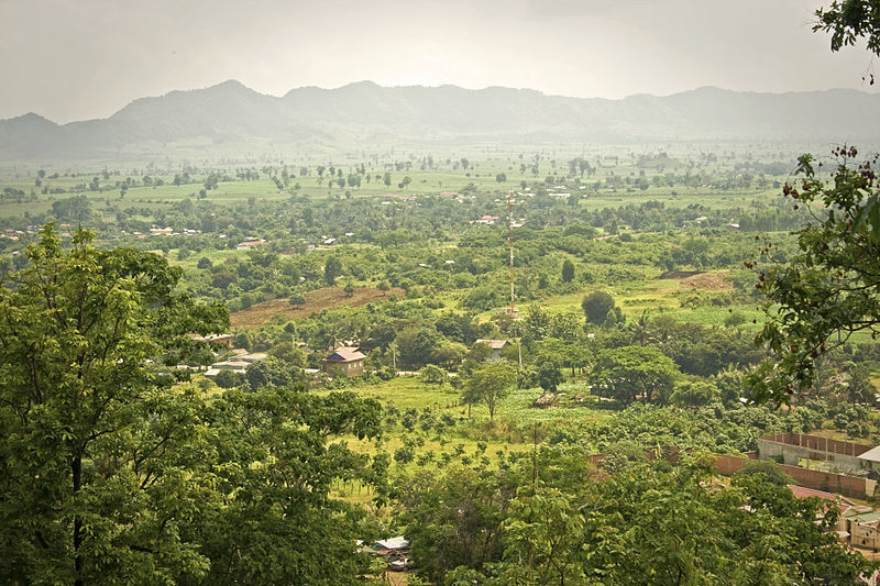 View from Phnom Yat. , Pailin