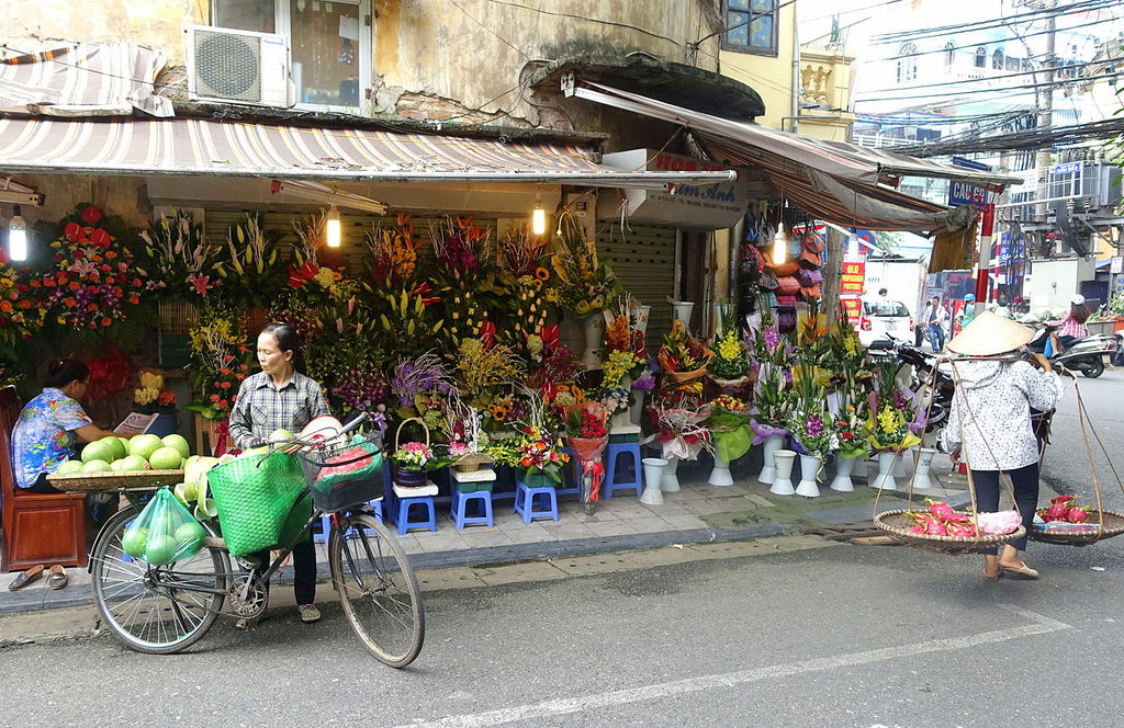 Flower market - Hanoi, Vietnam - DSC03681