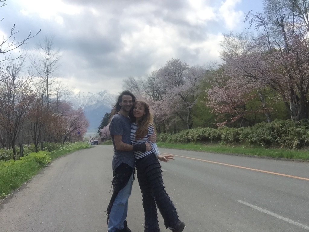 A pleasant driving stop with the Sakura